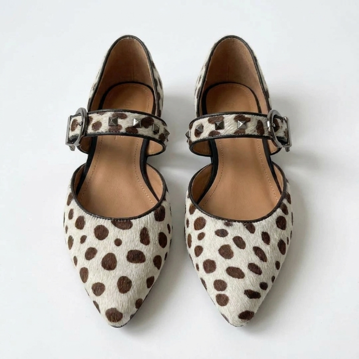 Isa - Pantofi cu model leopard