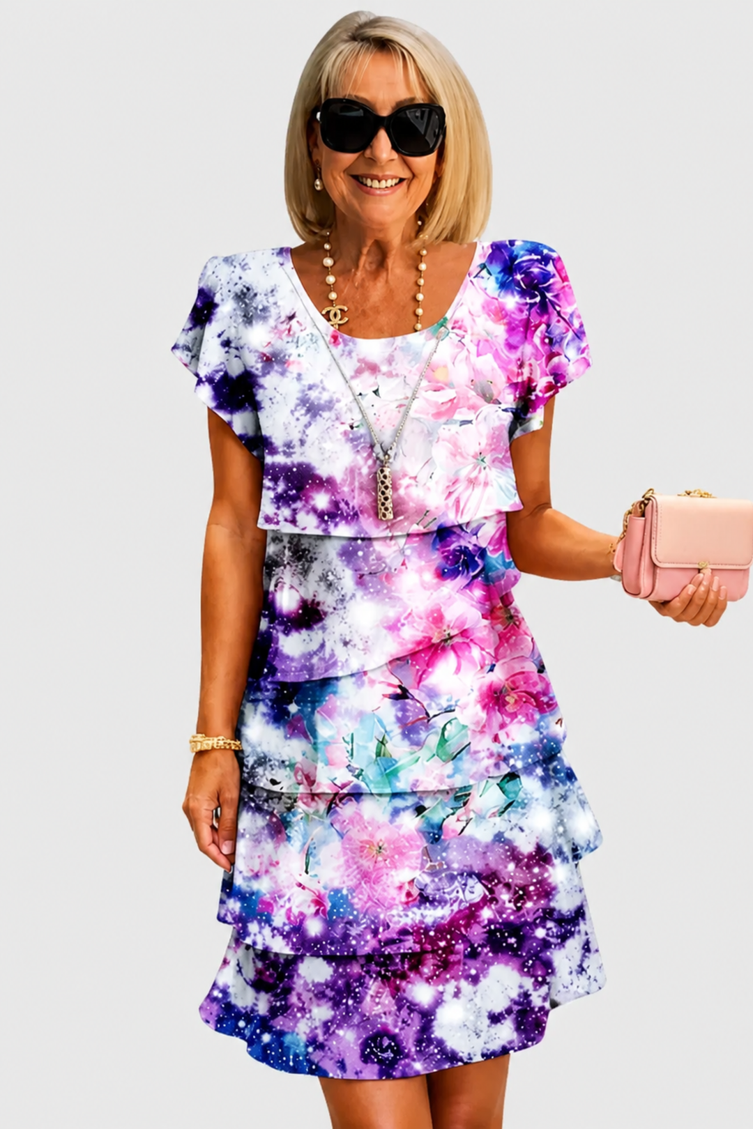 Vanessa | Rochie Elegantă cu Volane