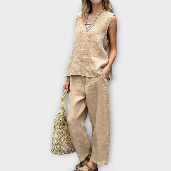 Jennifer - Outfit lejer din bumbac și in