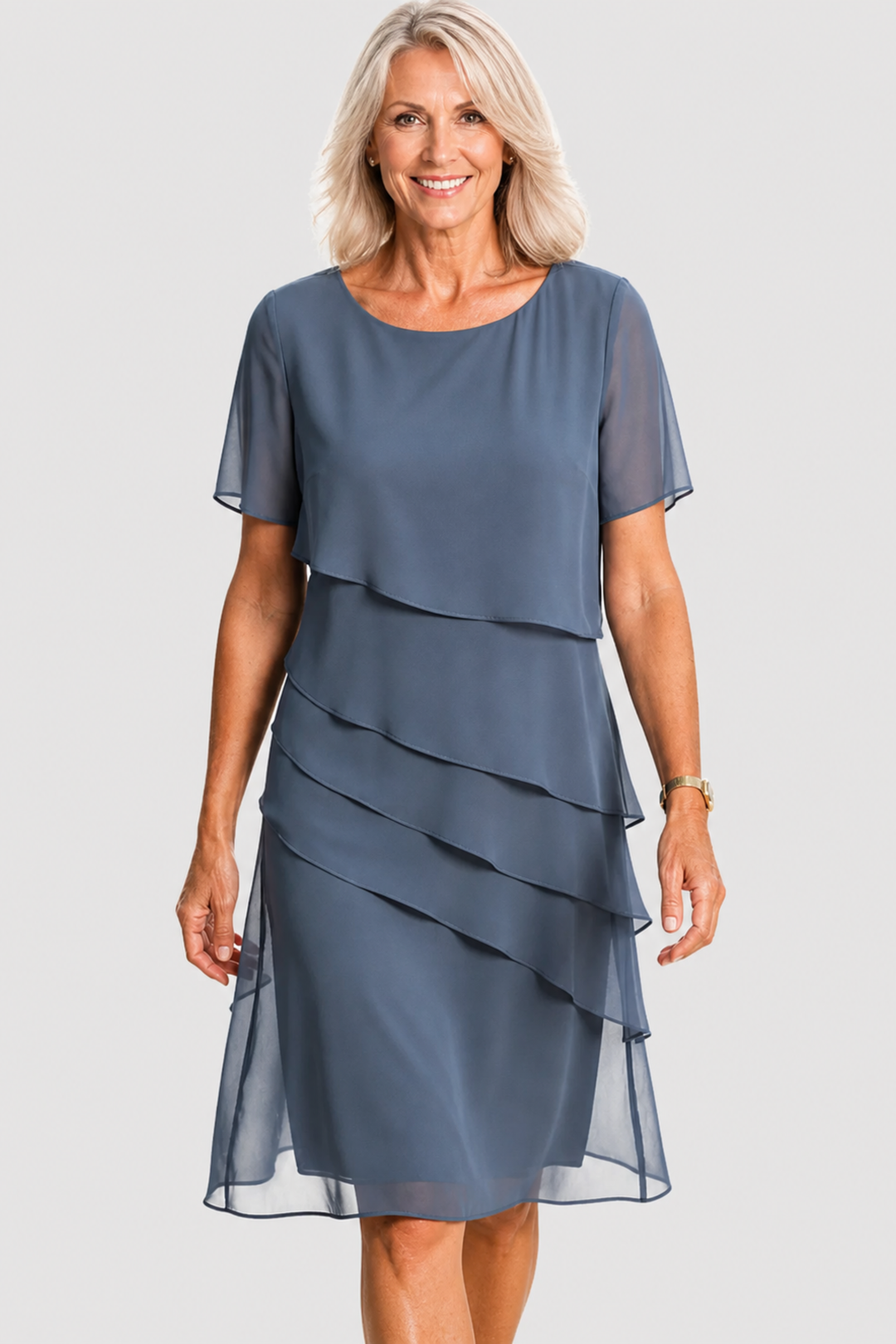 Linda | Rochie Elegantă cu Volan