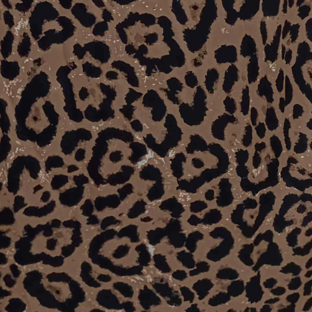 Fustă midi cu imprimeu leopard