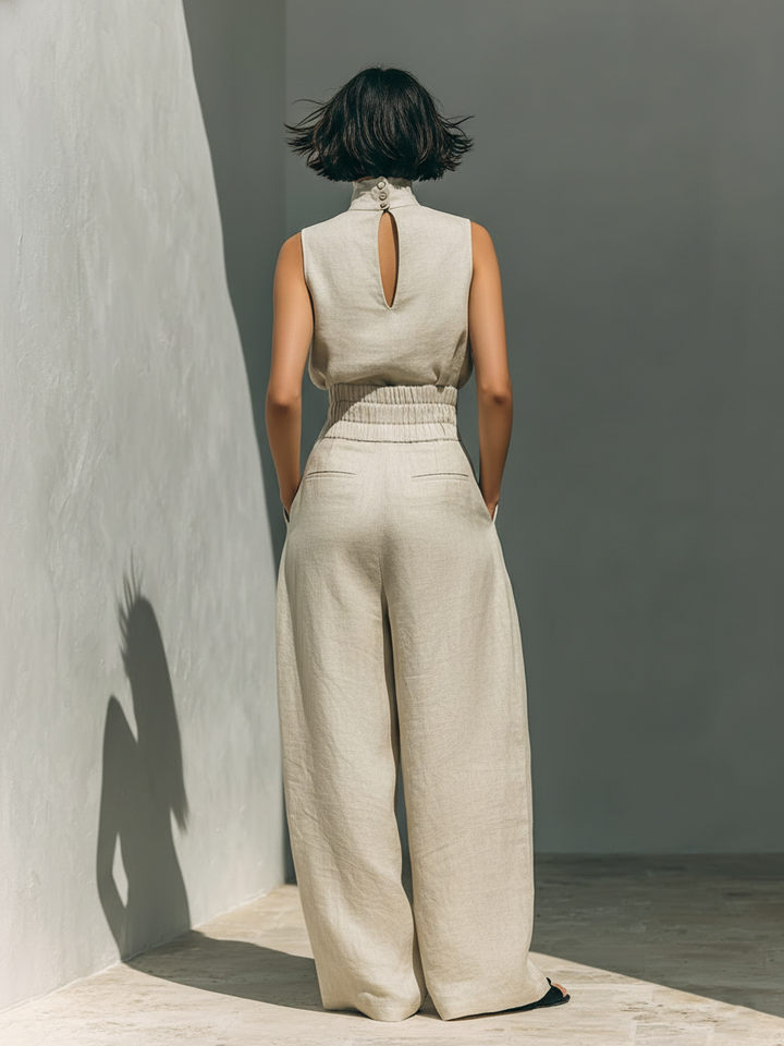 Rhea - Set bluză fără mâneci