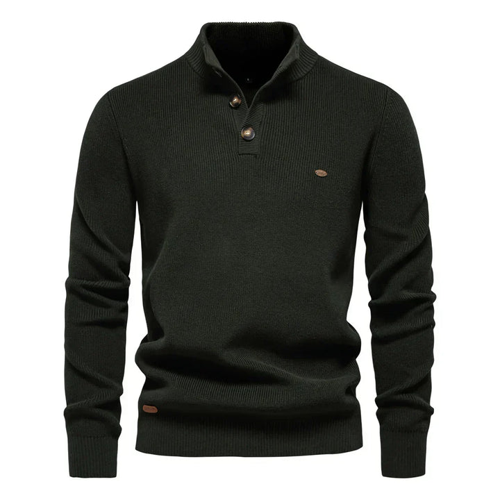 Juan | Pulover elegant pentru bărbați cu design cu butoane