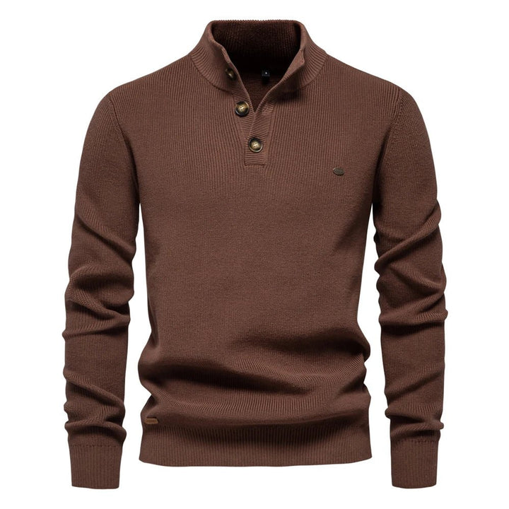 Juan | Pulover elegant pentru bărbați cu design cu butoane