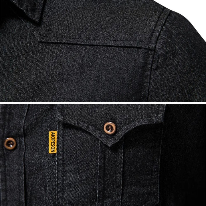 DŽIM – Cămașă din denim din bumbac