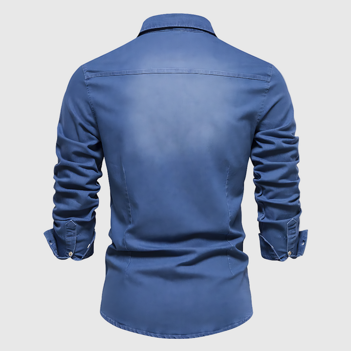DŽIM – Cămașă din denim din bumbac