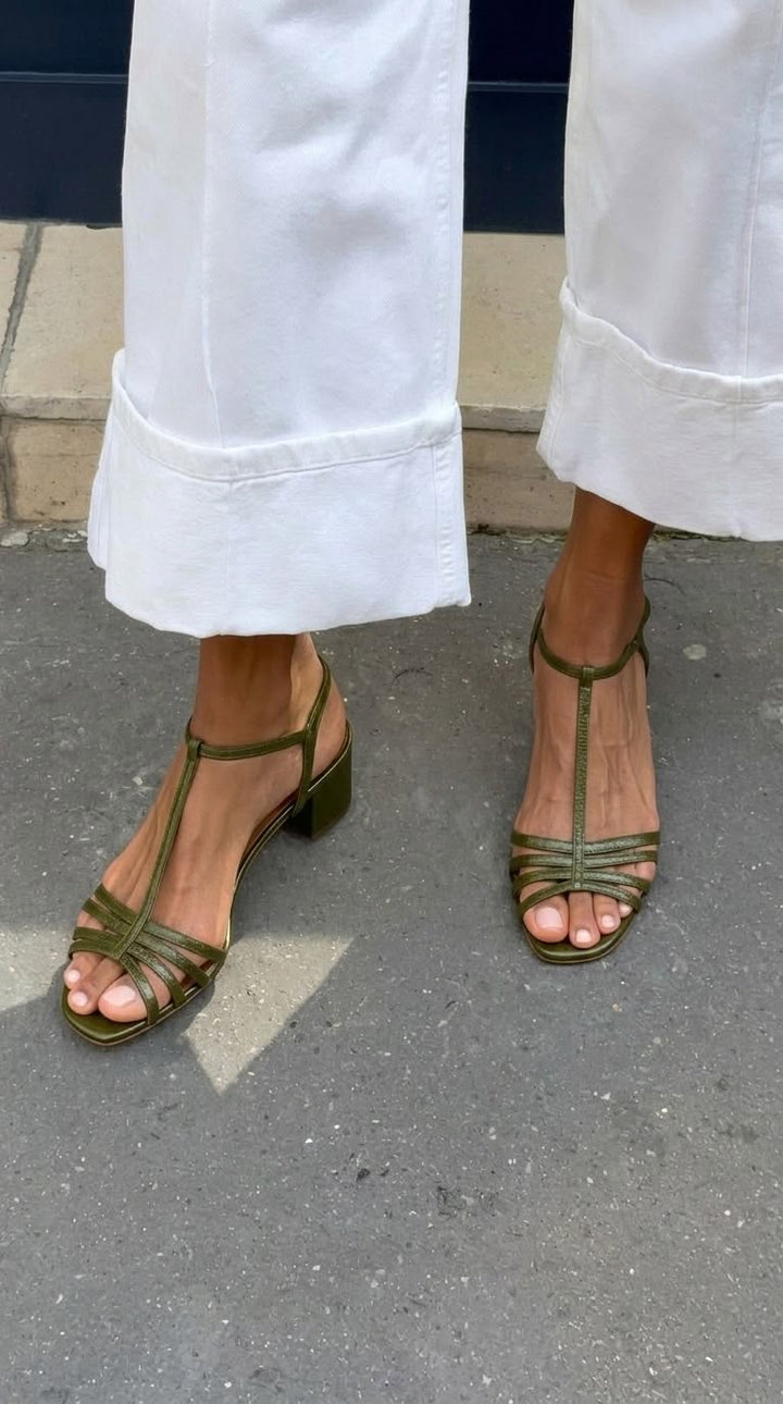 Allegra | Sandale Aurii Eleganță Zilnică